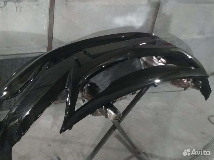 Бампер передний солярис с 2014 по 2017