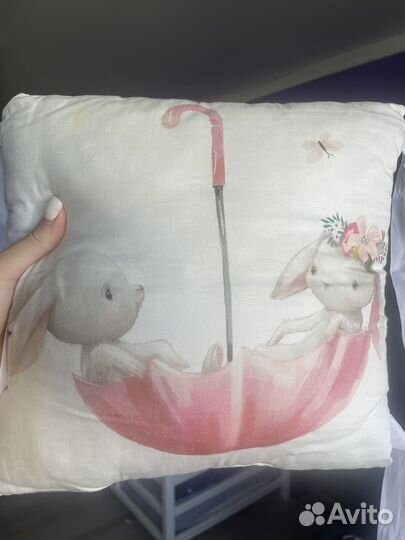 Бортики в детскую кроватку + одеяло