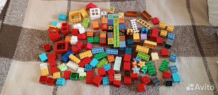 Конструктор lego duplo пакетом