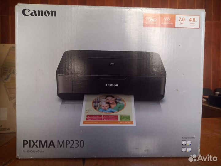 Принтер струйный Canon pixma MP230