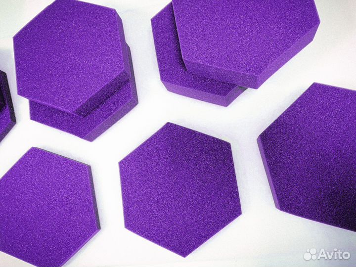 Акустический Поролон hexagon