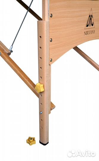 Массажный стол кушетка nirvana Relax Mustard