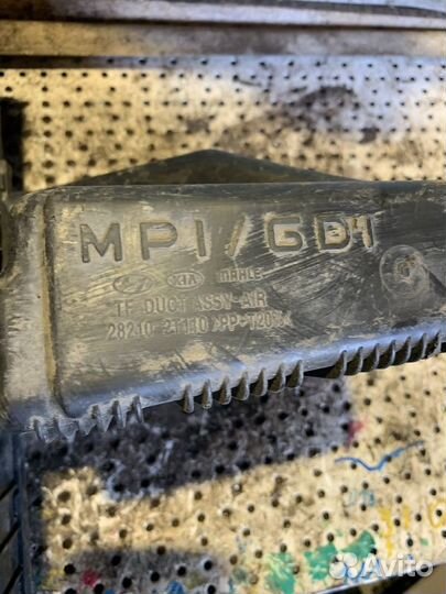 Воздухозаборник Hyundai Tucson 3 (TL)