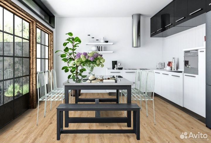 Виниловый SPC ламинат Falquon The Floor Wood Дуб