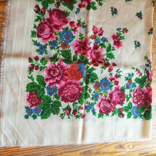 Павловопосадский платок Ппф 27 старинный