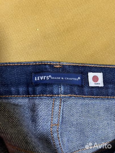 Levis made & crafted 502 salvesge denim