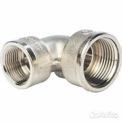 Угольник вр никелированный 1