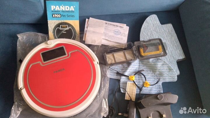 Робот пылесос моющий panda x900