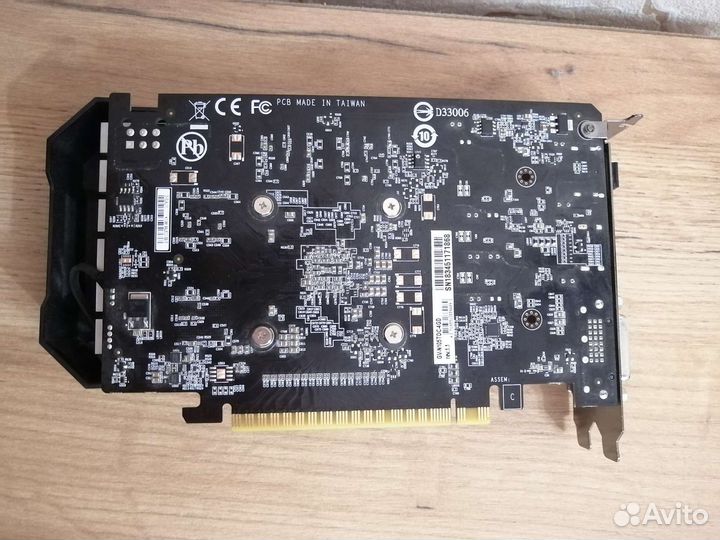 Видеокарта Gigabyte GeForce GTX 1050 Ti OC 4GB