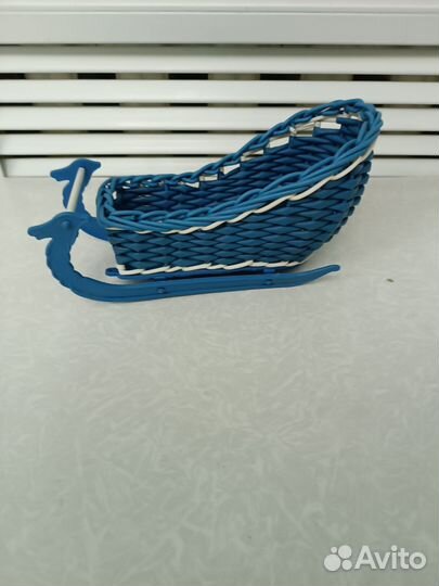 Санки плетёные для кукол СССР