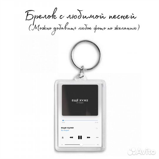 Брелок с фото