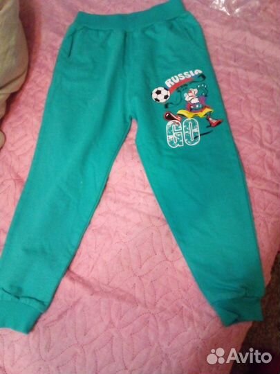 Детские штаны новые 2шт.на 5 лет