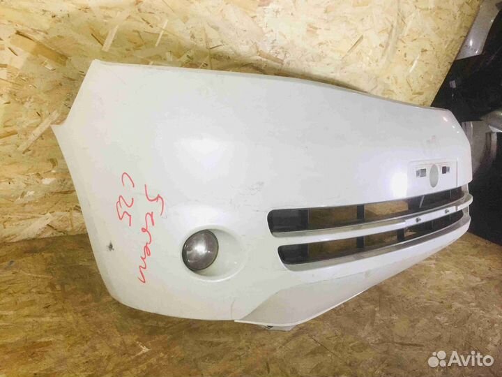 Бампер передний Дорест Nissan Serena C25 Белыйдефе