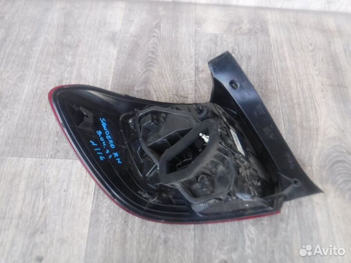 Фонарь правый №116 renault Sandero 2 2018
