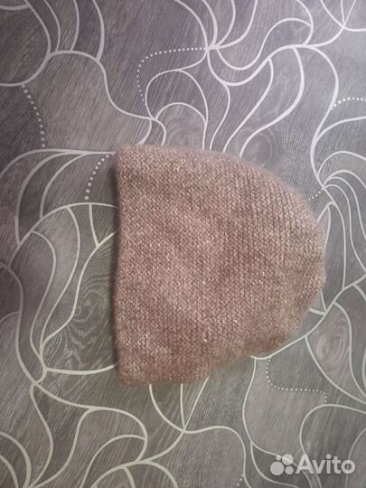 Женский шарф и шапка комплект