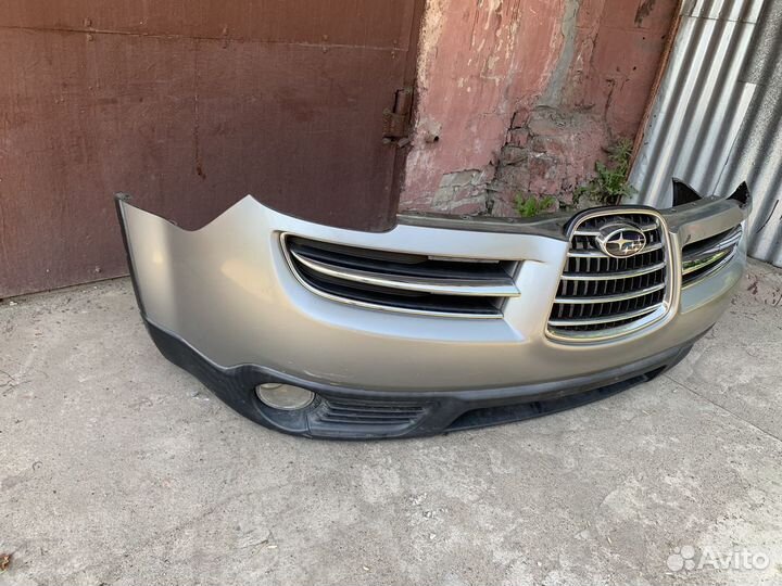 Subaru tribeca b9 бампер в сборе передний