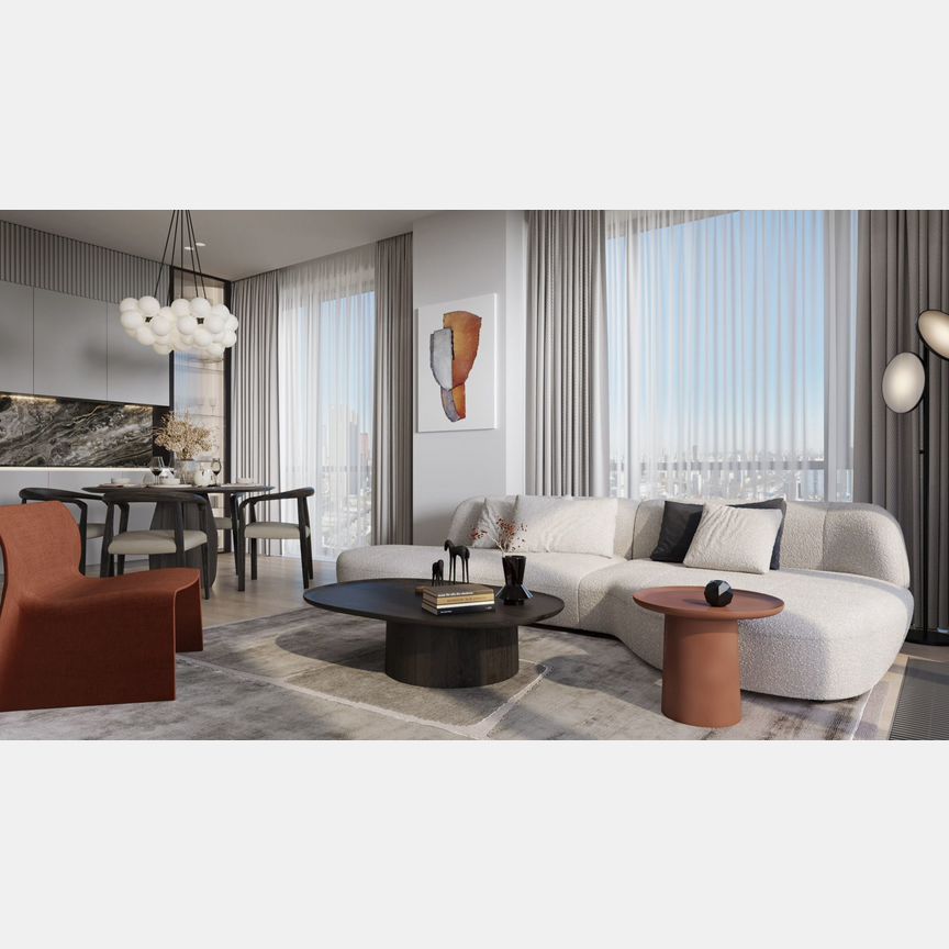 Квартира-студия, 90,6 м², 3/22 эт.