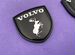 Эмблема Volvo 2 шт металлические черные герб лось