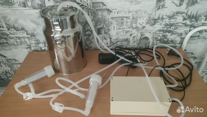 Доильный аппарат для коз с пульсатором