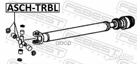 Крестовина карданного вала 27x82 asch-trbl Febest