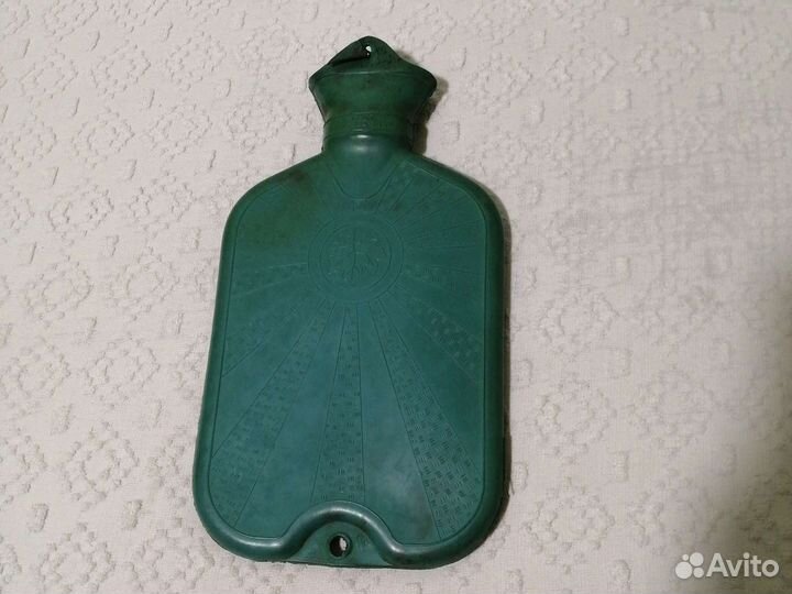 Грелка резиновая СССР. Спринцовка