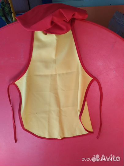 Комплект фартук и колпак