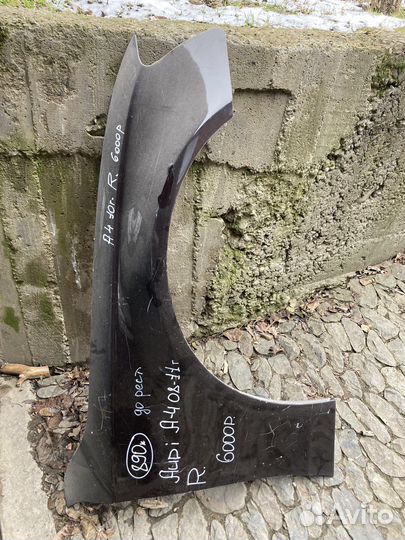 Крыло на audi a4