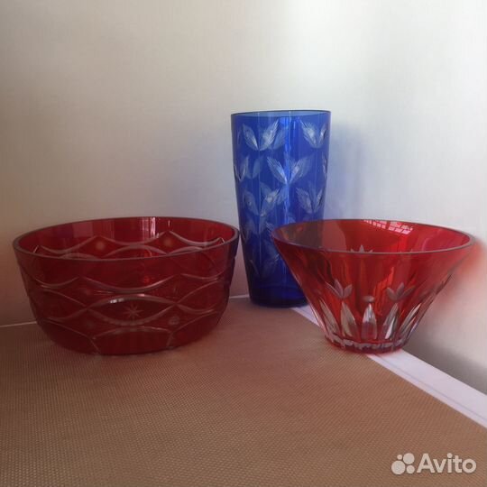 Хрустальная посуда СССР