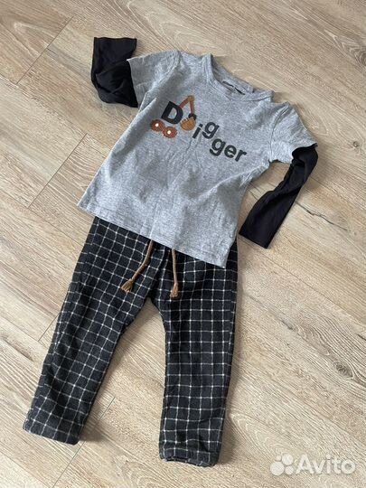 Комплект брюки и лонгслив