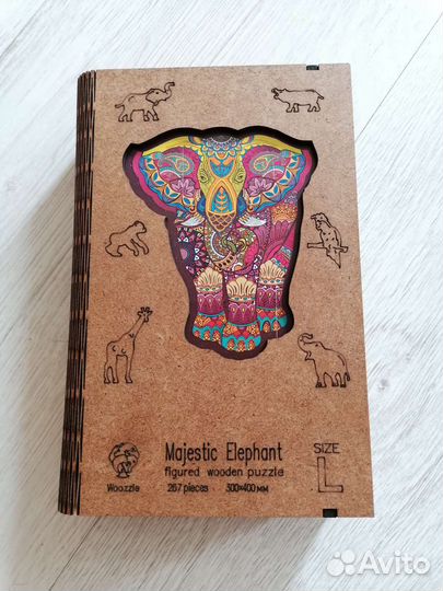 Деревянные пазлы