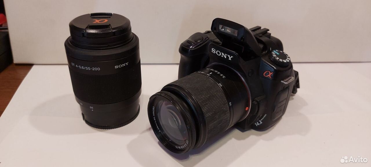 Зеркальный фотоаппарат Sony A350