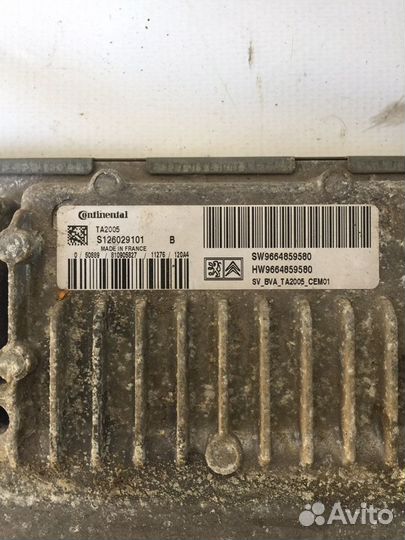 Эбу АКПП Пежо /Ситроен EP6 120 л/с