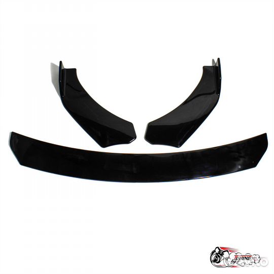 Универсальный сплиттер переднего бампера Salman