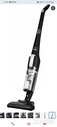 Беспроводной пылесос Tefal Air Force