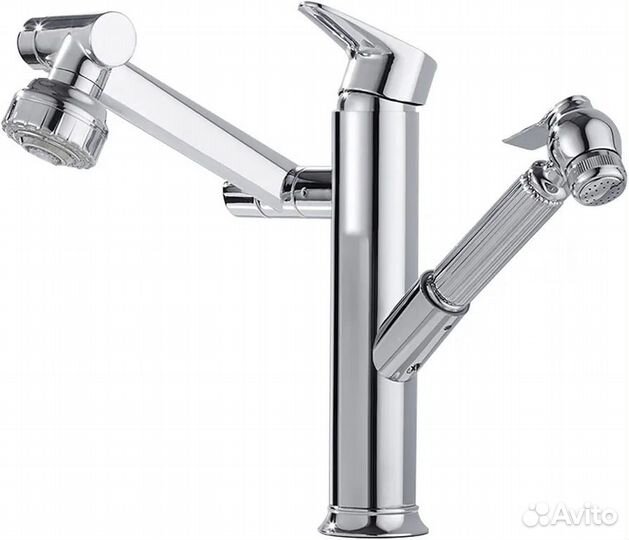 Многофункциональный смеситель для ванной комнаты