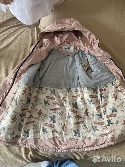 Куртка демисезонная для девочки 140