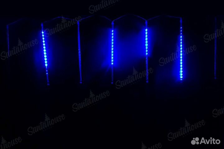 Гирлянда уличная тающие сосульки,метеоритный дождь