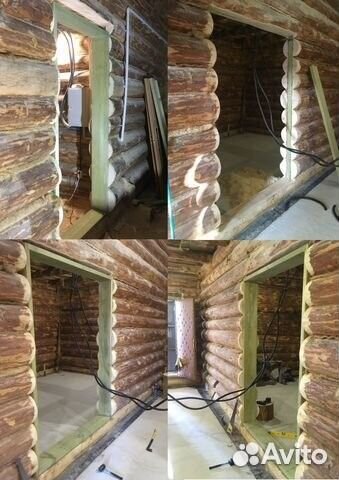 Монтаж окосячки и обсадной коробки