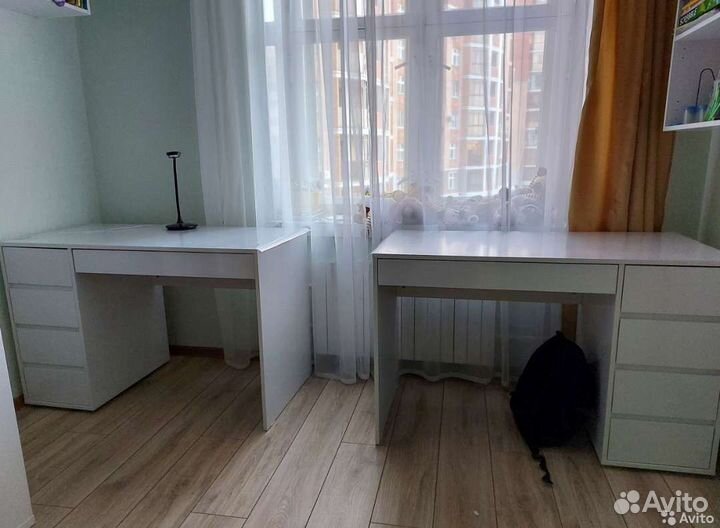 Компьютерный стол 13(белый глянец)