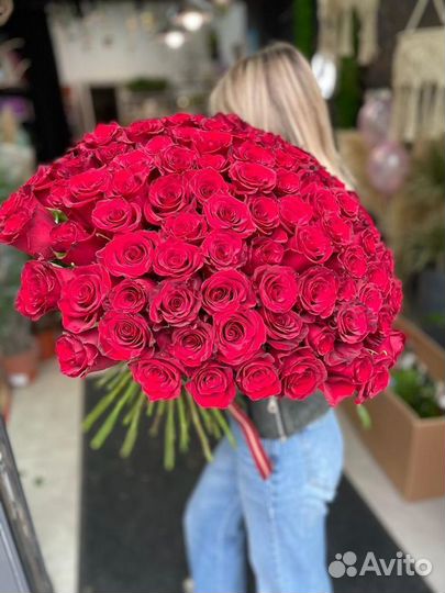 101 роза эквадор