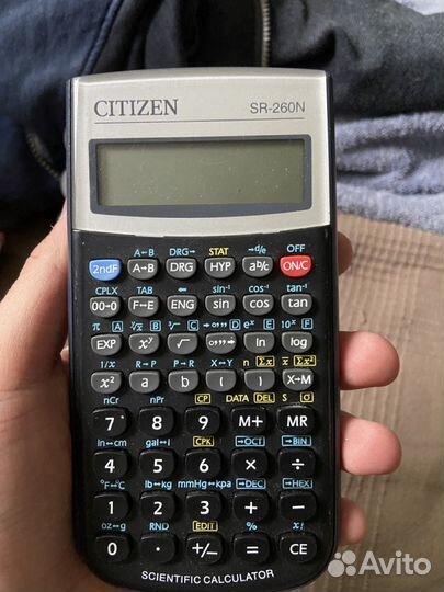 Инженерный калькулятор Citizen
