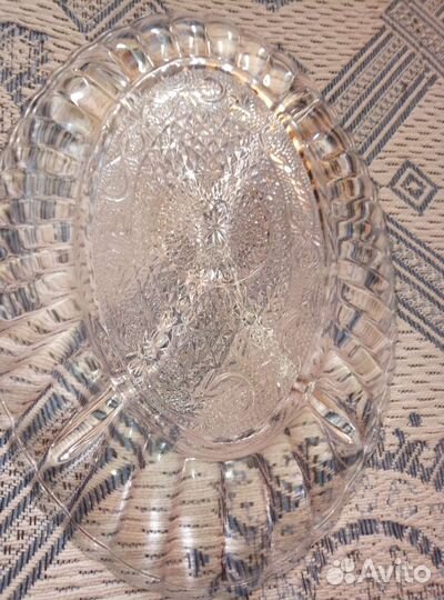 Менажница стеклянная