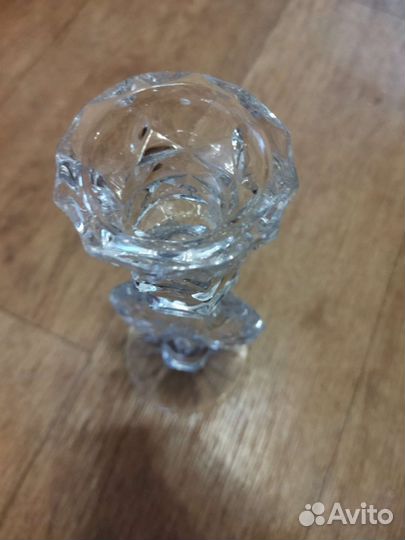 Подсвечник хрустальный СССР