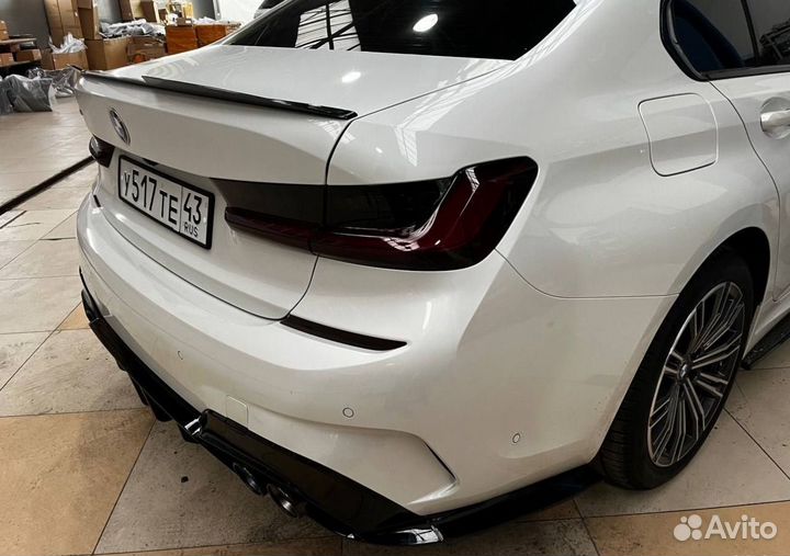 Спойлер BMW G20 M3 m look