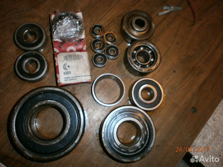 Подшипники новые (птв) все крутятся доставка обмен