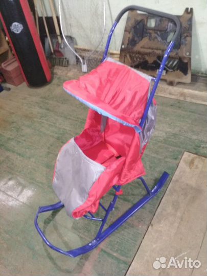 Продам сани детские