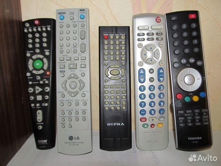 Пульты ду - разные