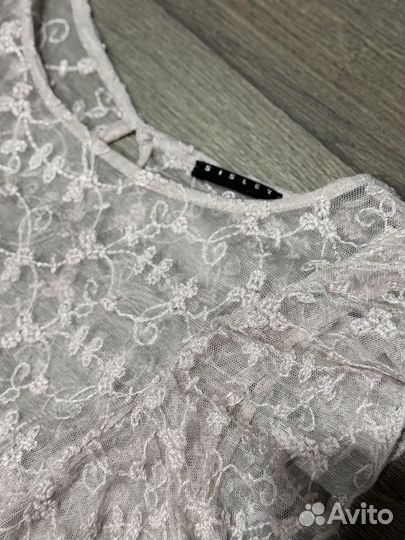 Прозрачная блузка sisley