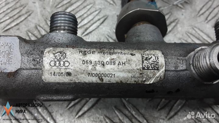 Топливная рампа Audi A6 4F/C6 рест. 2009