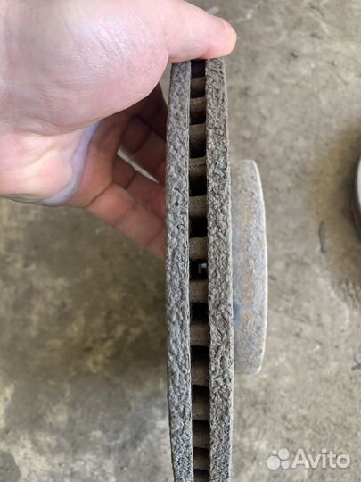 Передние тормозные диски mazda 6 gh